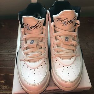 Nike Air Jordan Flight 9, White & Blue